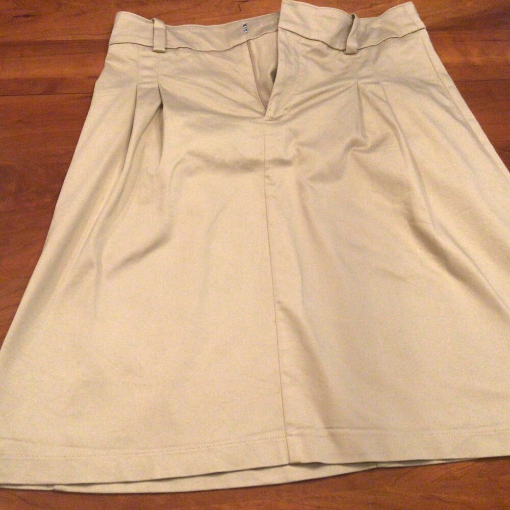 Aritizia Sunday Best Khaki Skirt